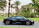Black Audi R8 Coupe 2021 for rent in Ajman 2